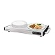Korona 59500 Warmhalteplatte 1100 Watt max. zum Warmhalten von Speisen | kabellos nutzbar | 40 x 20 cm, Edelstahl