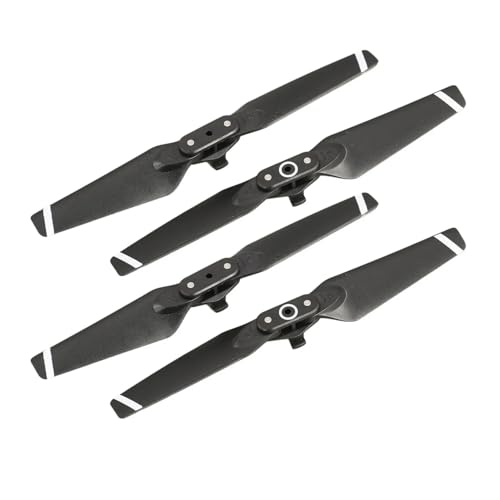 Hélices 4730F contre les vibrations | Pales pliables blanches 4.7x3.0 anti-bruit drone