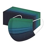 ❤❤️️ Perfektes Design, wenn Sie es tragen, passt es nahtlos in Ihr Gesicht. Elastische Ohrschlaufe ist leicht zu tragen und ohne Druck auf die Ohren.