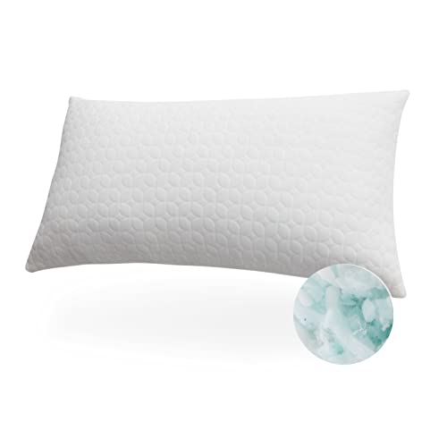 Lucid Adjustable Pillow Standard Size Bed Pillow For