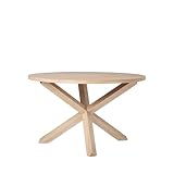 chaparral mesa kingman az 【Diseño elegante】: Mesa de comedor redonda con sobre de chapa natural y estructura de madera maciza, perfecta para dar calidez a tu hogar.