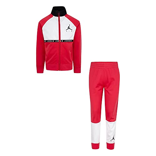 Jordan Girl's Jumpman Air Blocked Tricot Set (Little Kids) Very Berry 6X Little Kids