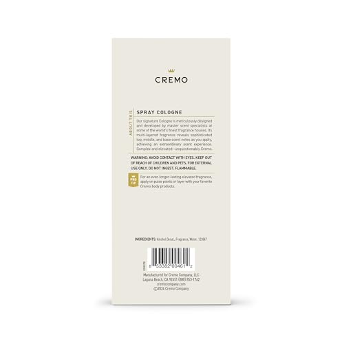 Cremo OSP12BL4613 Cologne For Men - Blue Cedar & Cypress Mens Cologne thumb #6