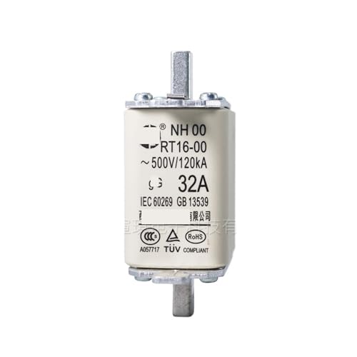 Fusible NH00 RT16-00 32A à couteau pour protection basse tension 500V