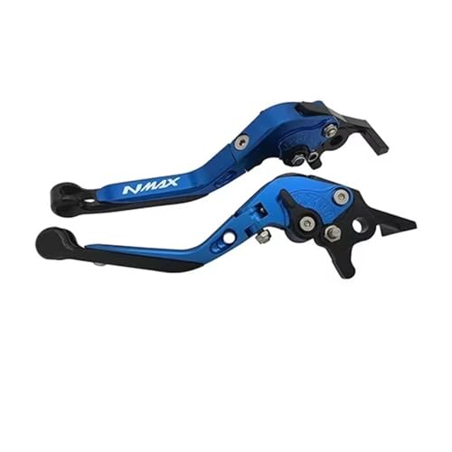 Leviers frein d'embrayage aluminium CNC bleu haut de gamme NMAX