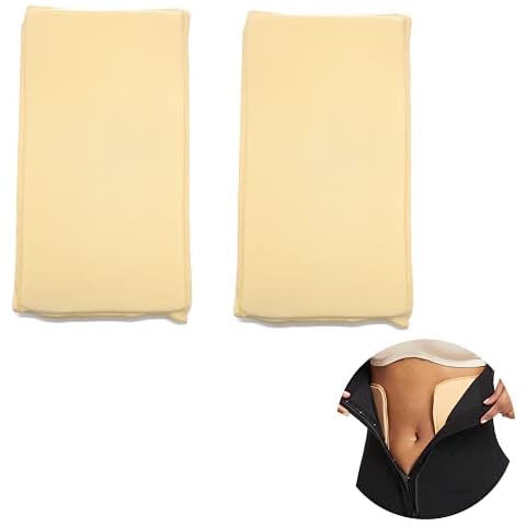 Medcore Lipo Abdominal Side Foam Pads. Use with Surgery Compression Garments Post Liposuction, Tummy Tuck, C-Section - Lateral Recovery Boards Cover