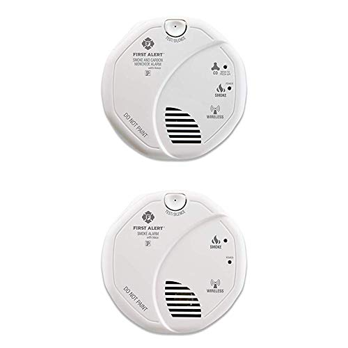 First Alert Battery Operated Combination Smoke and Carbon Monoxide Alarm with Voice Location