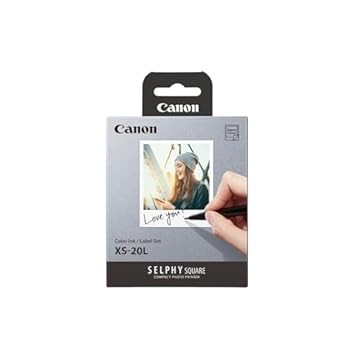 Canon Conjunto de tinta colorida/etiqueta XS-20L Selphy Square