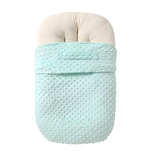 Newborn Lounger Cover, Minky Removable Slipcover for Baby Boy Girl Snugly Fits for 29 x 17 x 4 inches Infant Padded…