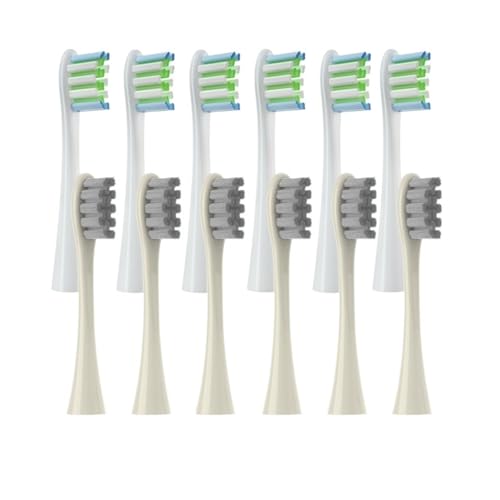 12 �̐^�󖧕��p�b�N�����p�u���V�w??�b�h�AOclean X PRO/ Z1/ F1/ One/Air 2 /SE �\�t�g�f�B�[�v�N���[�j���O�m�Y���ƌ݊�������(6White6BeigeGray)