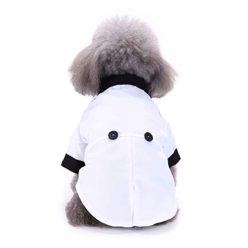 Beautijiam Costume da Sposa per Cani Abito da