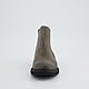 Paul Green Damen, Frauen Chelsea Boots,uebergangsschuhe,uebergangsstiefel,Schlupfstiefel,flach,Stiefel,Bootee,Booties,Grau (Suede/Titan),38 EU / 5 UK