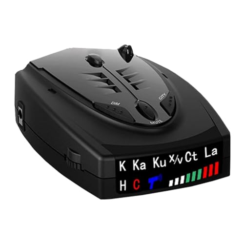 STR-525 Detector De Radar For Coche, Alerta De Velocidad por Voz En Inglés, Ruso Y Tailandés, Banda XK KU KA, Detección De Rador, Detector De Vehículo Y Coche