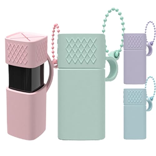 Soporte para lápiz labial para bolso, funda protectora portátil...
