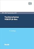 holzfaserdämmplatten verputzen kosten  Tischlerarbeiten VOB/STLB-Bau: VOB Teil C: ATV DIN 18299, ATV DIN 18355 (DIN-Taschenbuch)