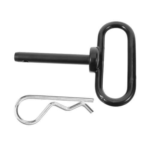 BESPORTBLE Perno Bloccaggio Rimorchio Per Tosaerba Da Giardino Connettore Fisso in Metallo Resistente Accessorio Per Trattorino Tagliaerba e Carrelli Multipurpose Facile Installazione e Uso