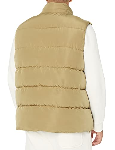 Image of Amazon Essentials Men's Relaxed-Fit Water Repellent Recycled Polyester Hooded Puffer Vest (Previously Amazon Aware)