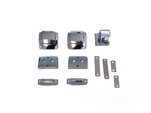 Replacement Chrome Latches for Harley Davidson Tour Pack (Chopped/Razor/King)