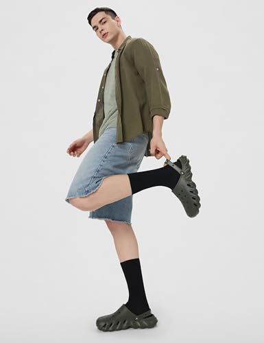 Image of Lee Cooper LC9281G Men's Clogs | Lightweight | Waterproof l Comfortable l Cushioned | Durable & Trendy for Everyday Wear