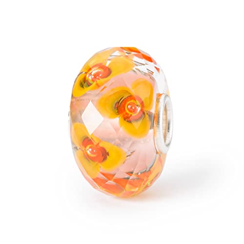 Trollbeads Fantasía de gira en vidrio soplado artesanal con detalles de alta joyería