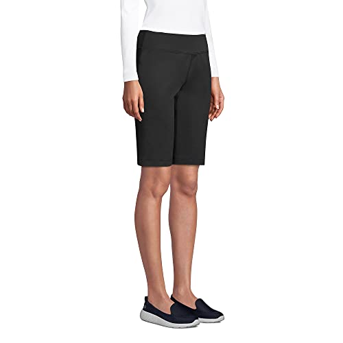 Lands' End 509193 Womens Active Relaxed Active Short New Black Regular Medium thumb #4