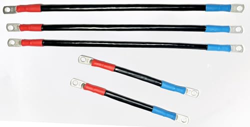 Câbles de batterie Yamaha G19 au standard d'origine pour connexion stable lot de 5