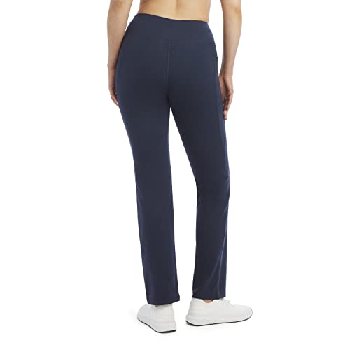 Jockey Women's Premium Pocket Slim Flare Yoga Pants3