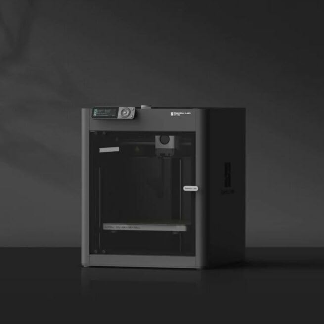 Image of BambuLab P1S Combo 3D Printer for Multi-Colour 3D Printing, Built-in Camera, Build Volume- 256 x 256 x 256 mm.