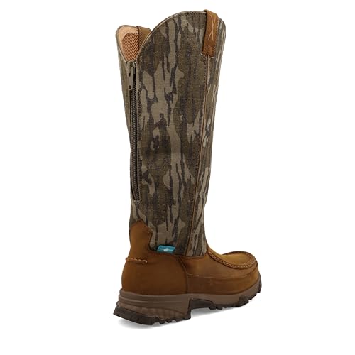 Twisted X Men's 17" Snake Boot, Moc Toe with CellStretch4