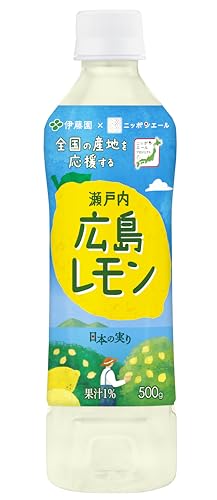 伊藤園 瀬戸内広島レモン 500g×24本 ニッポンエール ペットボトルのサムネイル