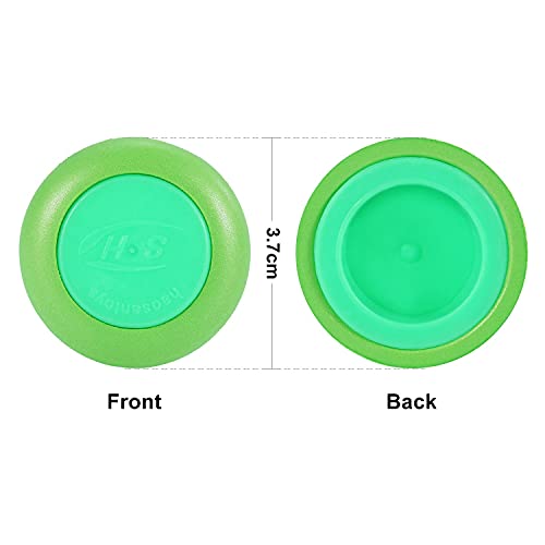 Yosoo 100 Stück Refill Discs Monopol Fliegende Plattenbombe für Spielzeugpistole Grün Praxis NITRON VIGILON Proton