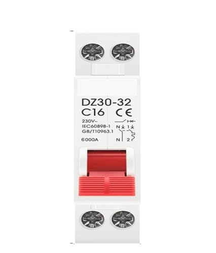 Interruptor de aire DZ30-32 1P+N mini disyuntor residencial para cuadro eléctrico