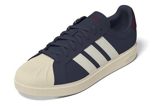 adidas Herren STREETTALK Shoes, Shadow Navy/Off White/Shadow red, 37 1/3 EU – Ansicht 1