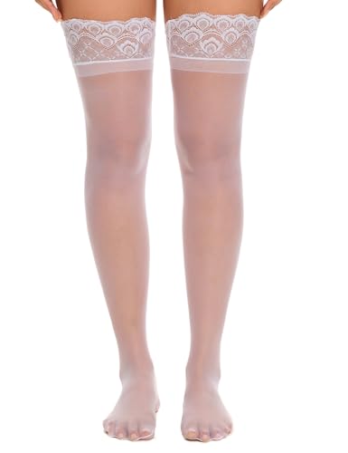 Image of Lidogirl Thigh High Stocking Hosiery Sheer Pantyhose