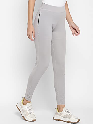 Image of Alan Jones Clothing Womens High Rise Stretchable Workout Ankle Length Tights