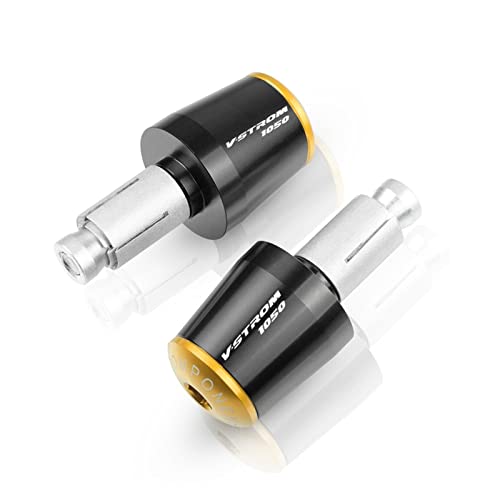 Bouchon d'embout de guidon de moto 22MM Suzuki V-Strom DL 1050 XT finition or