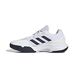 adidas GameCourt 2 M, Sneaker Hombre, FTWR White/Team Navy Blue 2/FTWR White, 44 EU