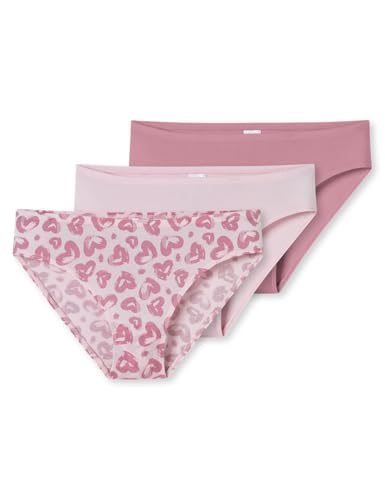 Schiesser Mädchen 3 Pack Slips-95/5 Organic Bio...
