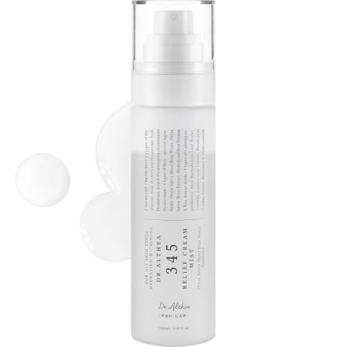 Dr.Althea 345 Relief Cream Mist, Korean Vegan Skin Care, 3.38 Fl Oz