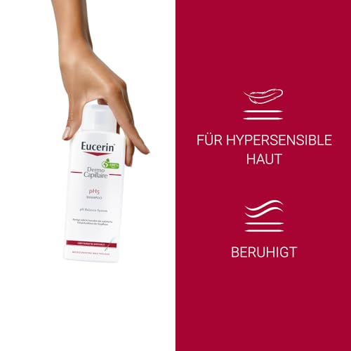 Eucerin DermoCapillaire pH5 Shampoo 250 ml, Milde Haarpflege – Ansicht 3