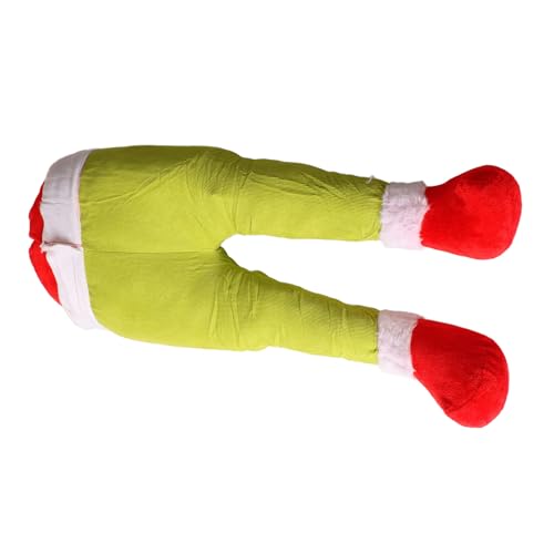 Pernas Recheadas de Elfo, Elfo Longo de 23,6 Polegadas Preso Em árvore, Macio, Durável, Flexível, Co