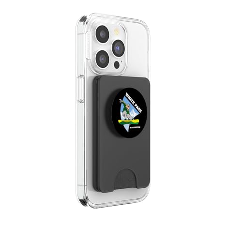 PopSockets PopWallet MagSafe portefeuille de voyage enfant imprimé ski