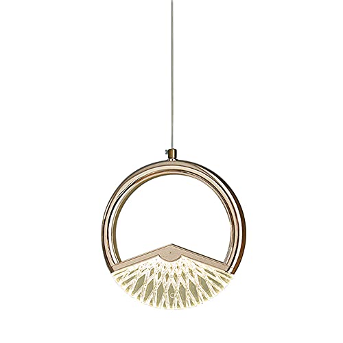 Petite lampe suspendue LED tricolore NAMFHZW en métal et acrylique