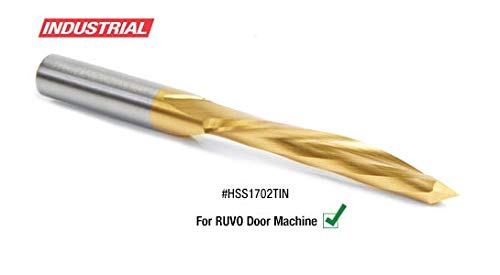 Amana Tool - HSS1705TIN High Speed Steel (HSS) Tin Coated 1/2 Dia x 2-1/2 x 1/2 Shank Sing