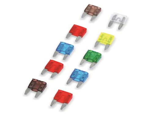 Dunlop veicolo Dunlop mini fusibili per auto set 10 pezzi con diverse Power, 06175