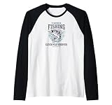 Eleven Mile Reservoir I'd Rather Be Fishing Funny Fishing Raglan Baseball Tee
