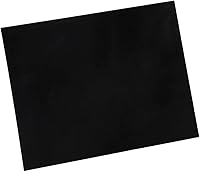 Vista 3 de FLEOR 20x17cm Golpeador de guitarra acústica, material en blanco, autoadhesivo, protector de púas, hoja, negro