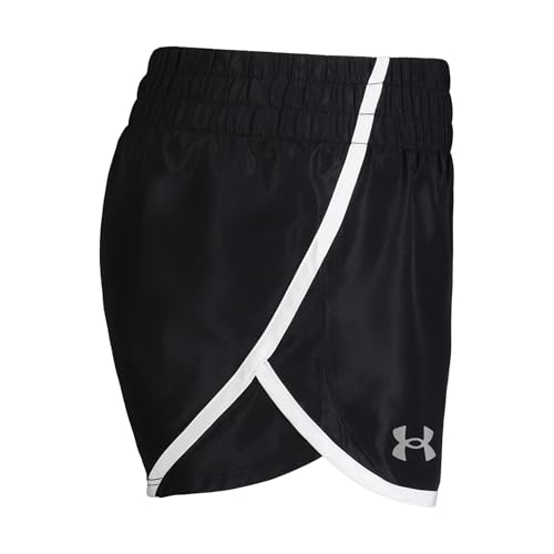 Under Armour Girls Ua Glitched Leopard Fly by Short2