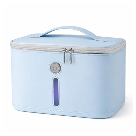 Pulox UVC Desinfektionstasche tragbarer UV Sterilisator schnelle und einfache Sterilisation 99,9% in nur 3 Minuten