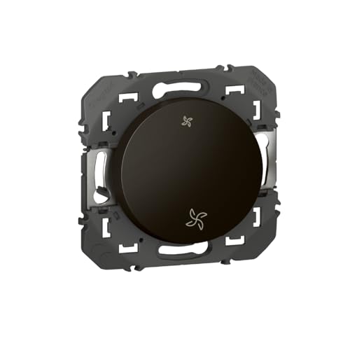 Commande VMC Dooxie Legrand - 10A - Noir mat